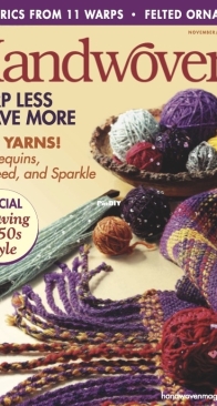 Handwoven - Issue 137 - November/December 2007