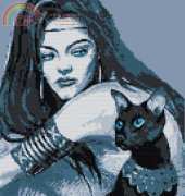 Zolotoe Runo ZR A-004 Cat of Pharaoh .pat