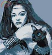 Zolotoe Runo ZR A-004 Cat of Pharaoh .pat