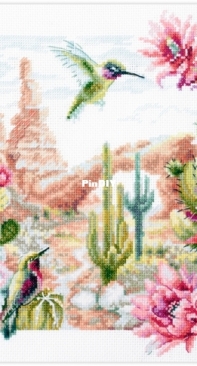 Magic Needle 550-758 Wild West Flowers PCS