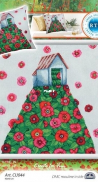 RTO CU044- Petals Flying in Transparent Air