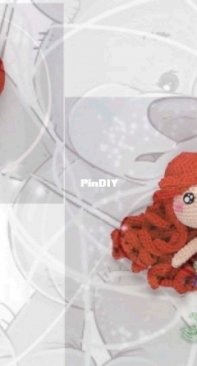 Amy Mamy Creations - Giovanna Altieri - Mermaid Ariel - Sereia Ariel - Portuguese - Translated