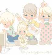 Gloria & Pat Precious Moments PM20 - The Lord Giveth