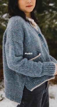 Building Blocks Cardi by Aimee Sher