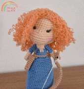 AmigurumiBB - Jo Merriman - Merida The Brave