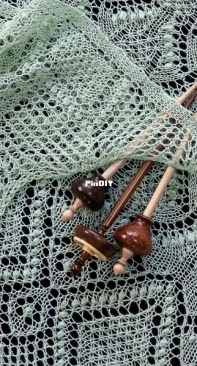 Pasqueflower Shawl by Denise Bartels - Free