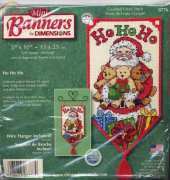 Dimensions - Mini Banners 8776 Ho Ho Ho XSD