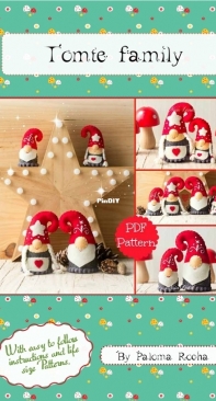 Noia Land  - Tomte Family by Paloma Rocha