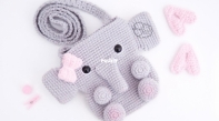 Receitas Carneirinho - Izabel Carneiro - Baby Elephant Bag - Bolsa Baby Elefantinha - Portuguese