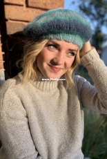 Blue Beret by Kayla Reda-Free