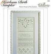 The Victoria Sampler Heirloom Birth Sampler