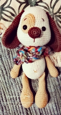 crochet dog