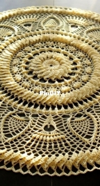 Galyna Borysova - Галина Борисова - Evgenia Doily - Салфетка Evgenia - Russian