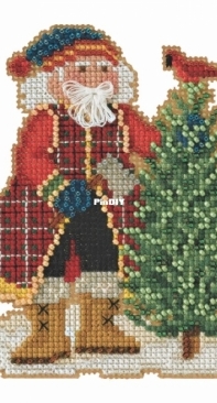 Mill Hill - Timberline Santas - MH20-2231 Scotch Pine Santa