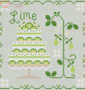 Country Cottage Needleworks CCN Country Cottage Cakes - Lime PCS