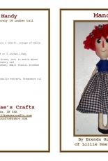 Mandy by Brenda Greenwalt of Lillie Maes Crafts-Free