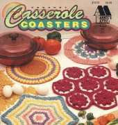 Annies Attic 87C73 Crochet Casserole Coasters by Deborah Levy-Hamburg 1993