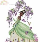 DMC-BL892-70 _ Princess Tiana and Butterflies