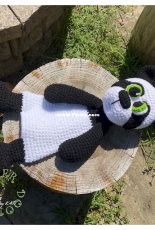 K4TT - Fiberdoodles - BK010 - Ragdoll Panda Snuggler