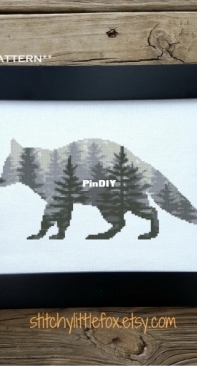 Stitchy Little Fox - Raccoon PCS + XSD