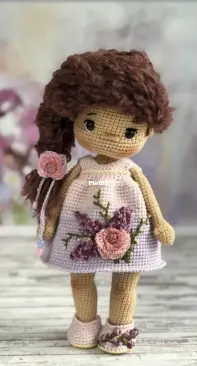 CrochetBunnyDesign - Crochet bunnies - Soni toys - Irina Tarasova - Charm Outfit for Annie Doll - German Dutch and Spanish