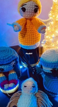 Amigurumi Holy Family