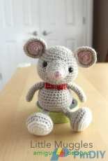 Little Muggles Amigurumi Designs - Buttons the Baby Mouse - Chinese - Translated