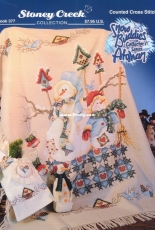 Stoney Creek Collection Book  377 Snow Buddies Collectors Series Afghan XSD