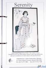 Catkin Embroidery Designs Serenity, Blackwork