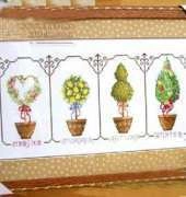 Passione Ricamo DL34 Seasonal Topiary