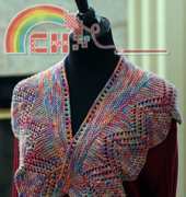Sunset Shawlette - Sandy Huff