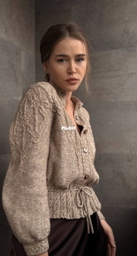 Vaya Cardigan by Olga Grishina - English