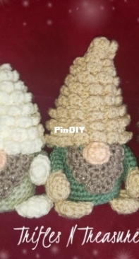 Trifles n Treasures - Tera Kulling - Winter Pinecone Gnomes
