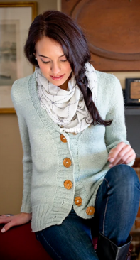 Fable Cardigan -Kate Gagnon Osborn - The Fibre Company)