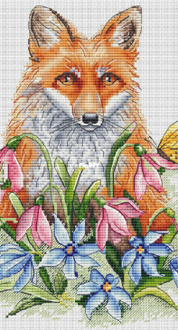 My_Embroidery - Made For You Stitch - Fox in Snowdrops XSD