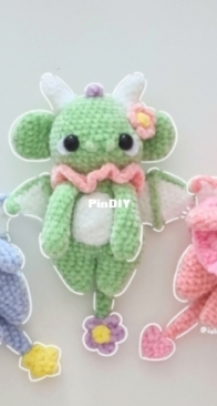 Iuli Crochets / Iuli Designs - Iulia Napar - Elemental Dragons 3 in 1