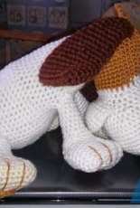 Lenny the Basset Dog made by Krisztina