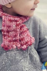 Little Bobble Scarf by Meg Roke -Free