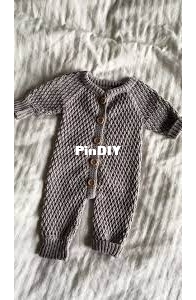 Hooked by Cille - Cille Mølgaard - Alpine Baby Romper - Dutch