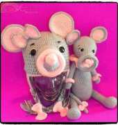 Mindy Mouse Ring Toss Hat Pattern ny Connie Hughes English