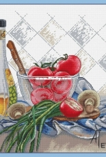 Still Life with Tomatoes by Anna Petunova