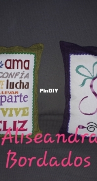 Otro par de bonitos cojines...