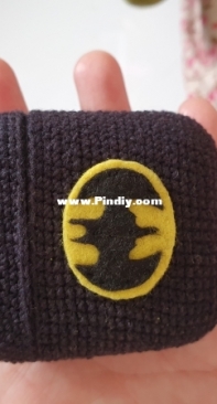 Crochet case- Batman
