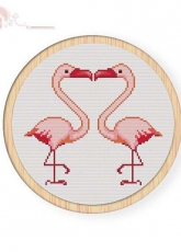 Danceneedle - flamingo love