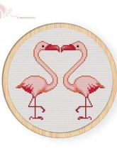 Danceneedle - flamingo love