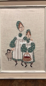 The Sisters by June P Buckley framed!