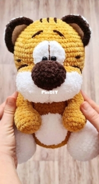 Crochet Wonders Design - Olga Kurchenko - Tiger Cub Muffin - Russian