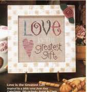 Love is the Greatest Gift from Just Cross Stitch JCS February 2000 PCS10