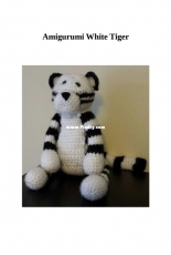 Derek Nisbet - Amigurumi white tiger - Free