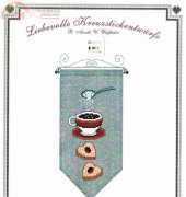 Liebevolle Kreuzstichentwürfe LKE B-151-10 Tasse mit Keksen